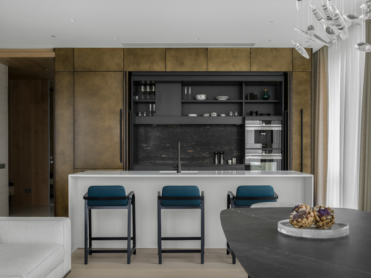 Интерьер квартиры в ЖК «Воробьев дом»