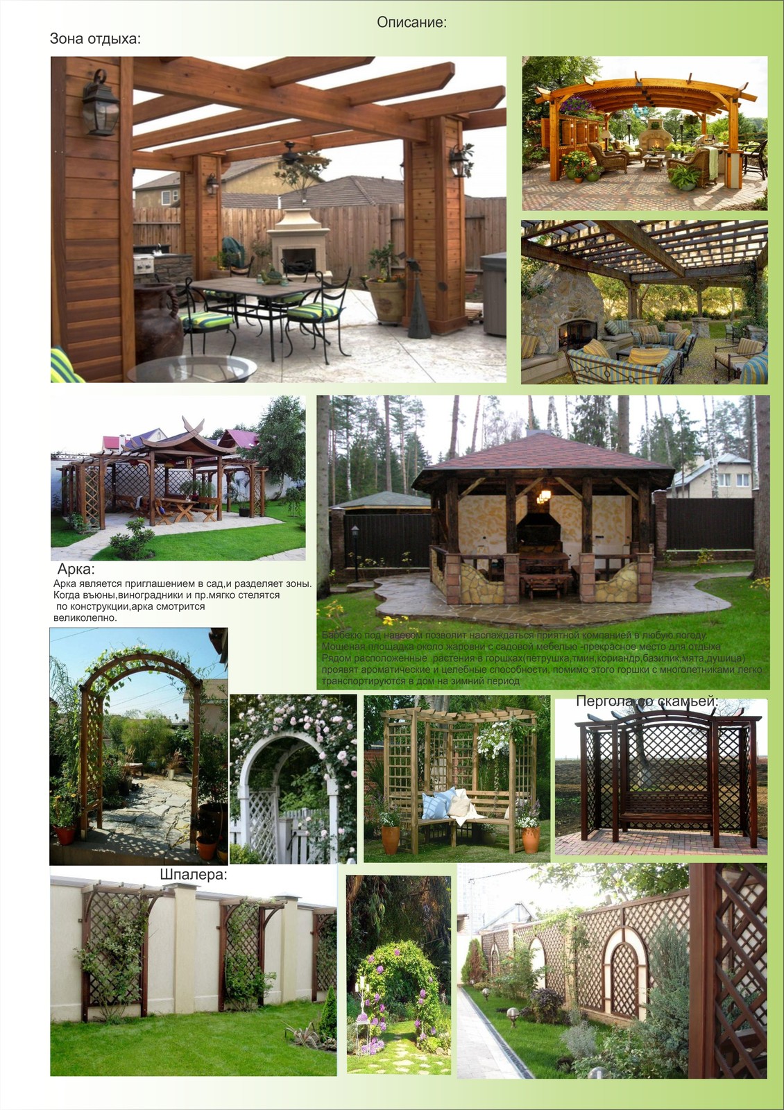 Эскизный проект благоустройства участка