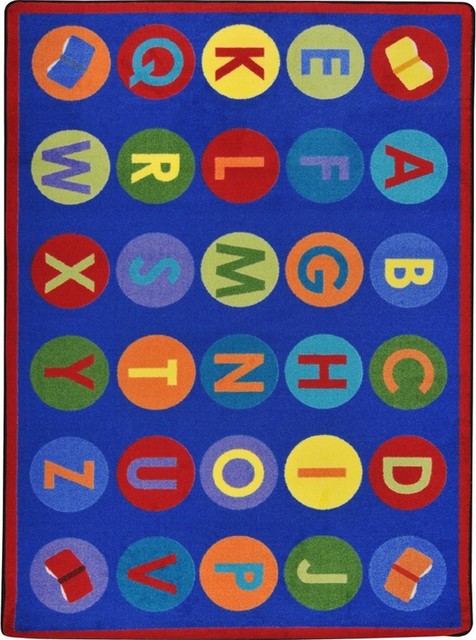 Library Dots Rug, 7'8"x10'9"