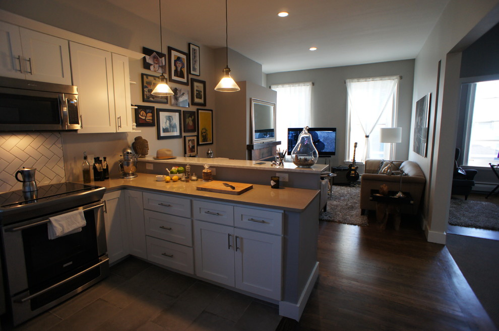 South Boston Penthouse Kitchen