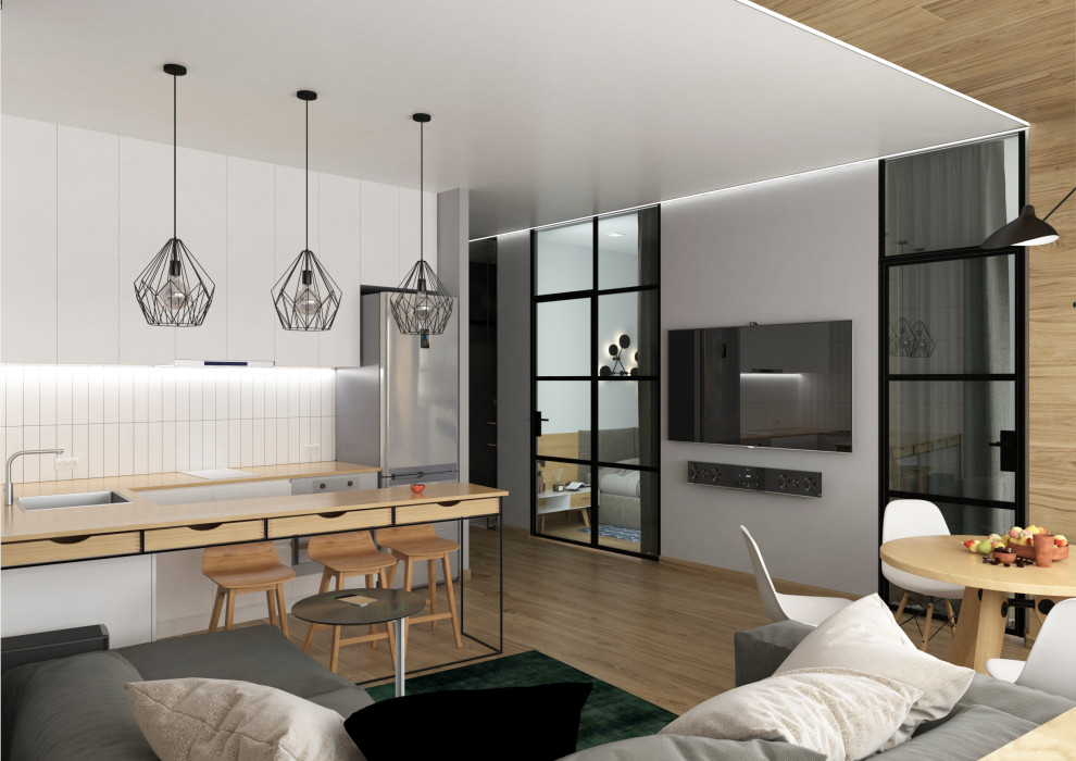 Квартира в стиле Лофт