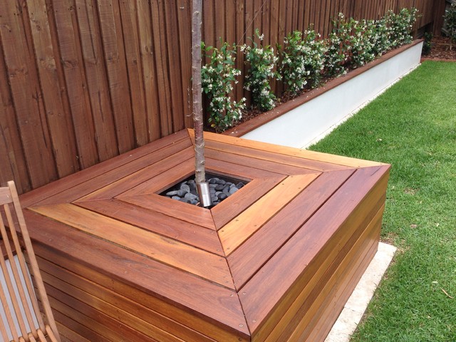 Caringbah moderne-have