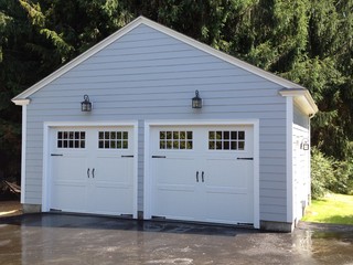 New Build Vintage Two Car Garage - Traditional - Nashville - by By the