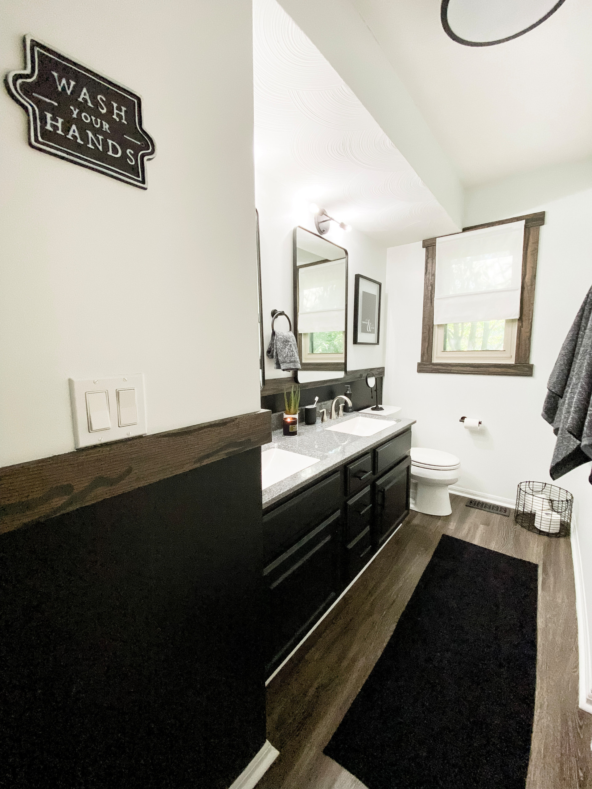Modern Farmhouse Bathroom 1