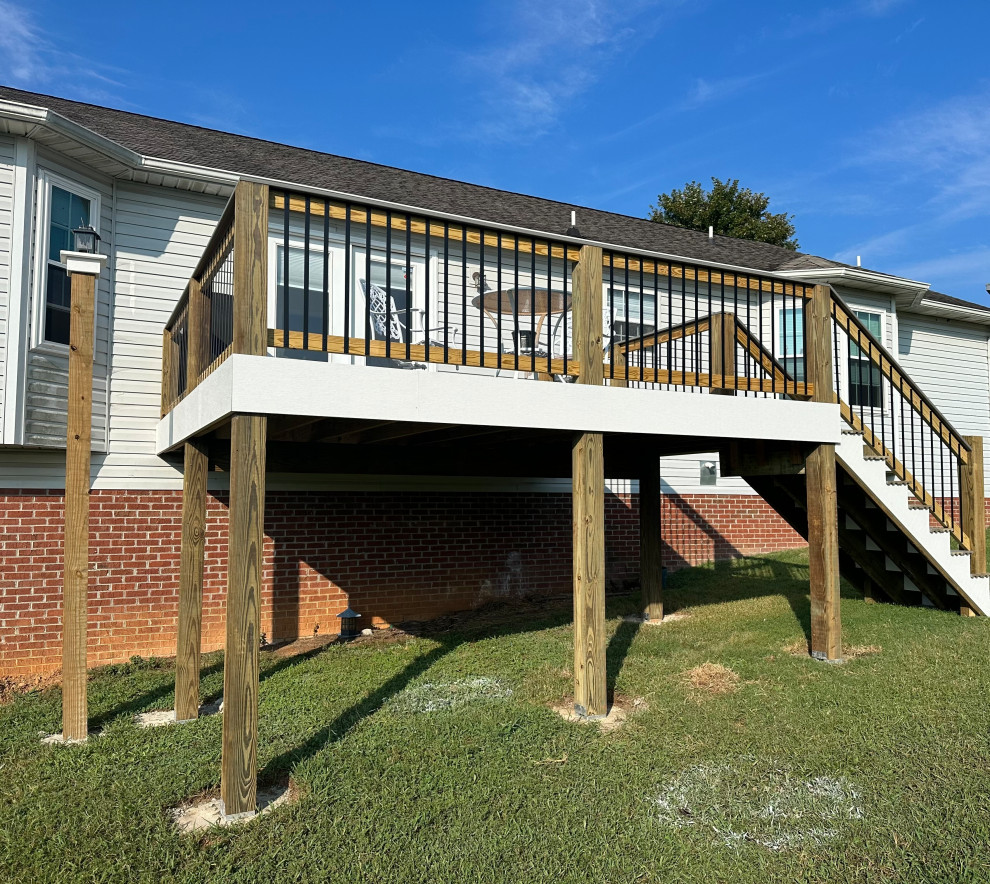 TimberTech Decking with White Fascia - Deck - Other - by Deep Roots ...