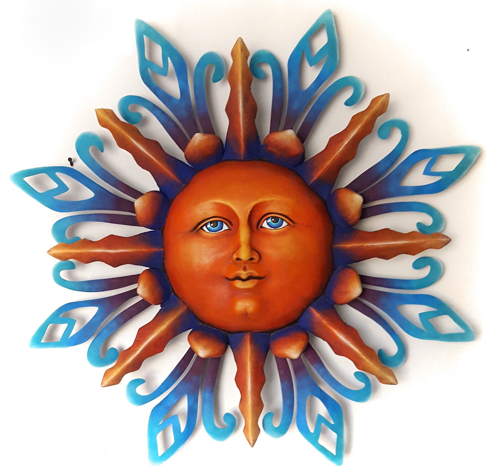 Airbrushed Sun Face 33" Mexico
