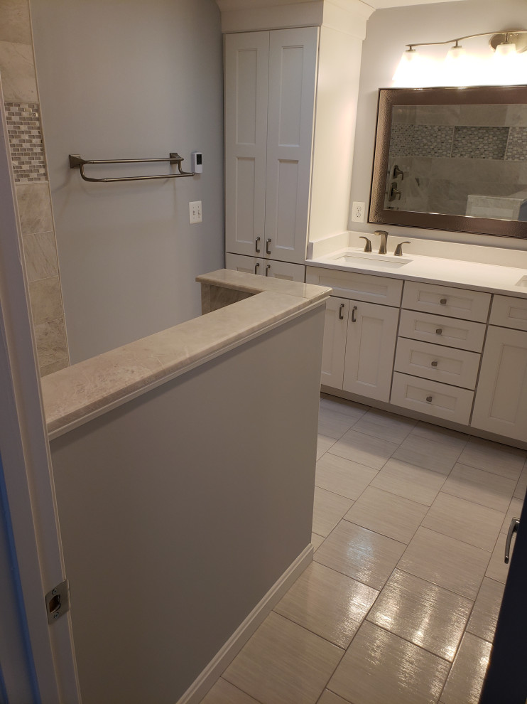 Linen Tower Master Bath
