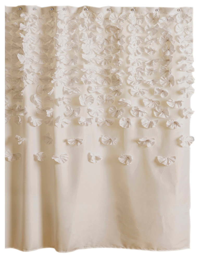 Lucia Shower Curtain Contemporary Shower Curtains by Lush Decor