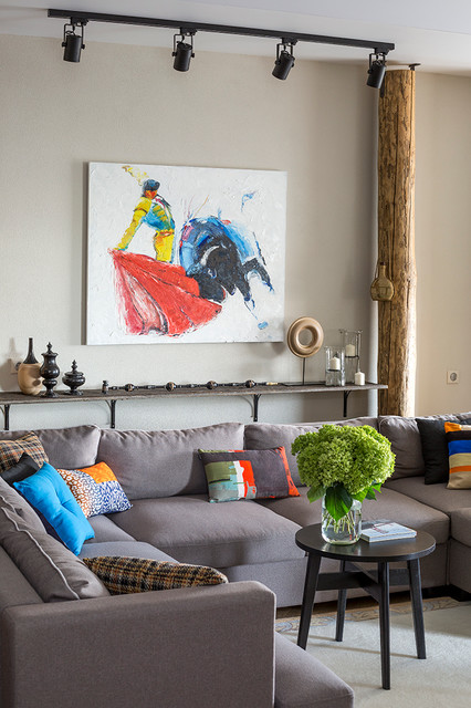 Loft eclectique-salon