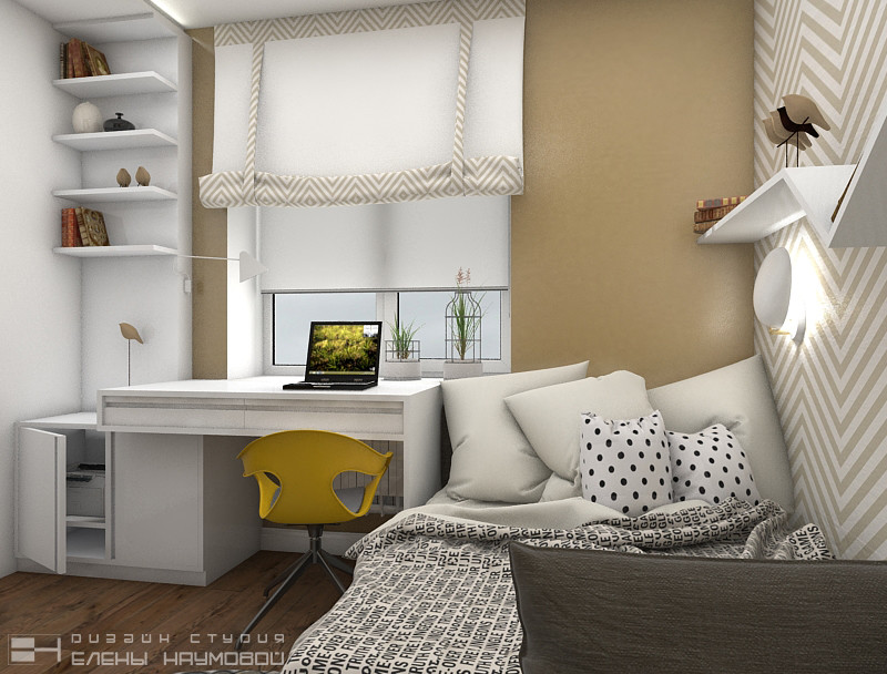 Проект 03 | Квартира для молодого отца с дочкой  | общая площадь 93 кв.м.