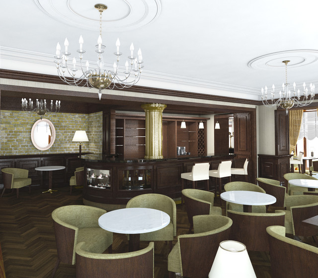 Restaurant / Caffe - interior renderings rendering
