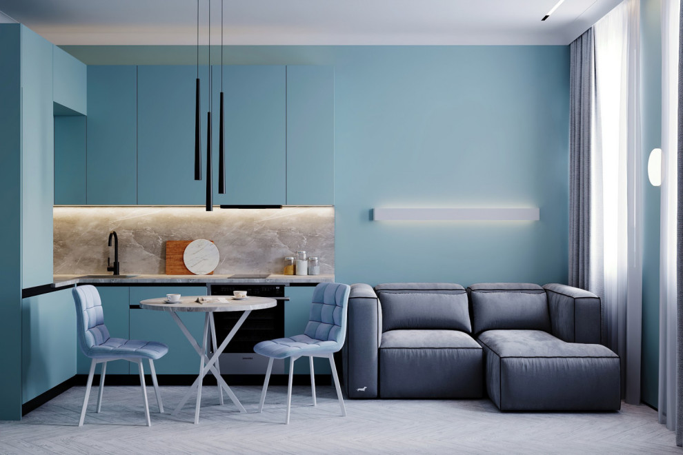 Интерьер квартиры в ЖК «Байерс»