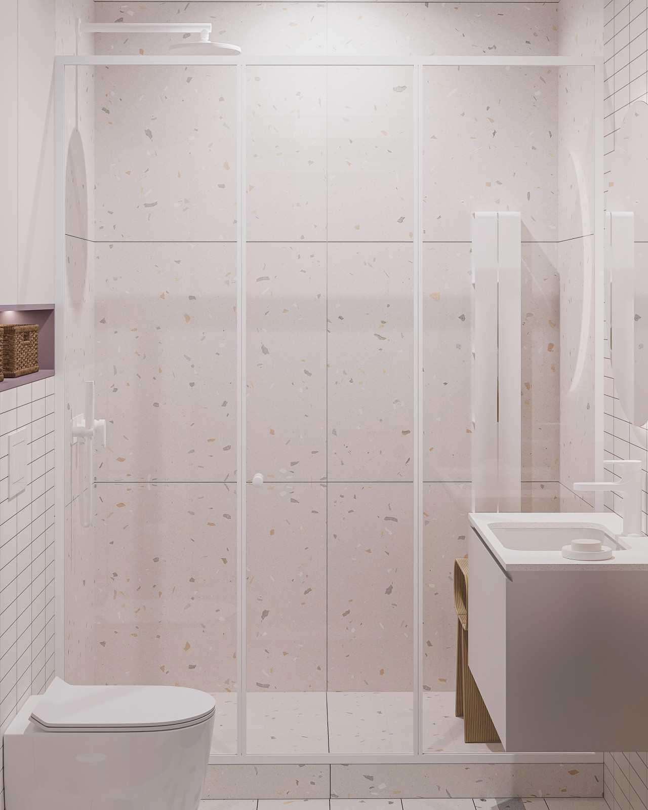 Стильный детский санузел