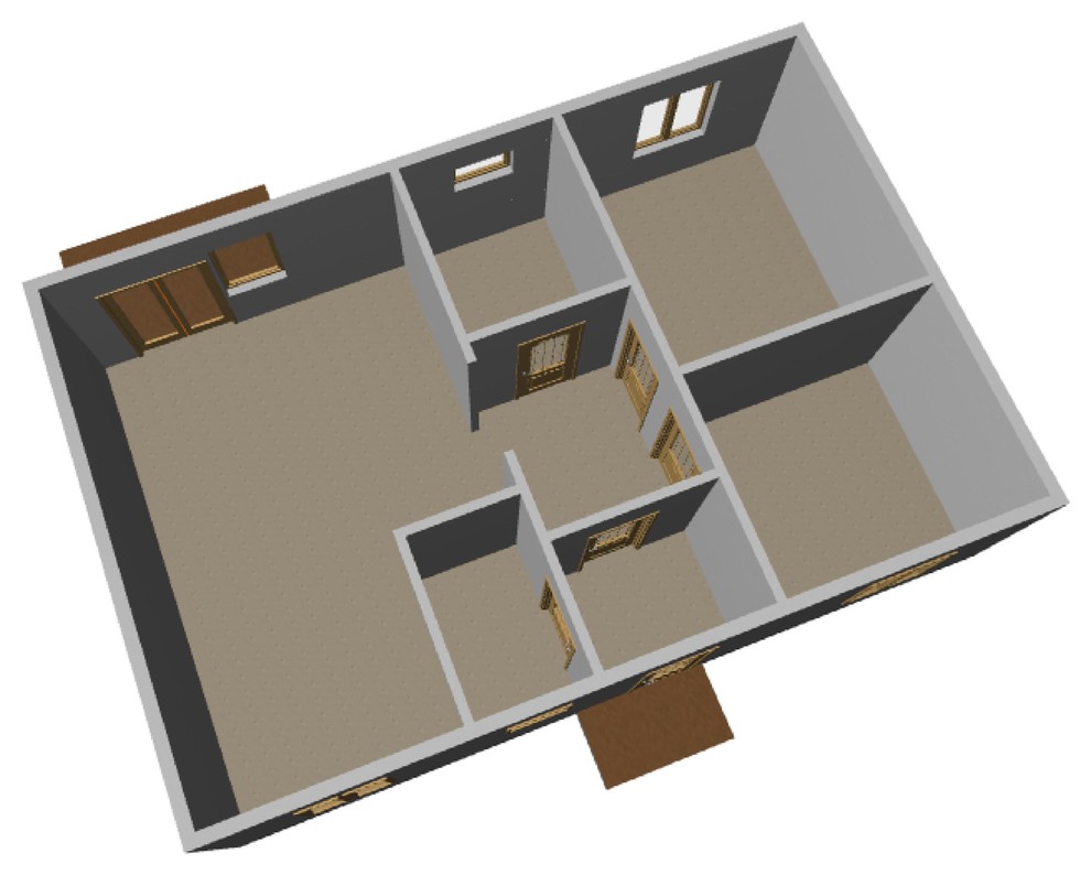 Одноэтажный дом 94 м2