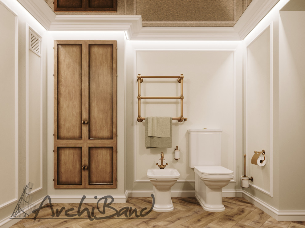 санузел гостевой, дом в Красногорске