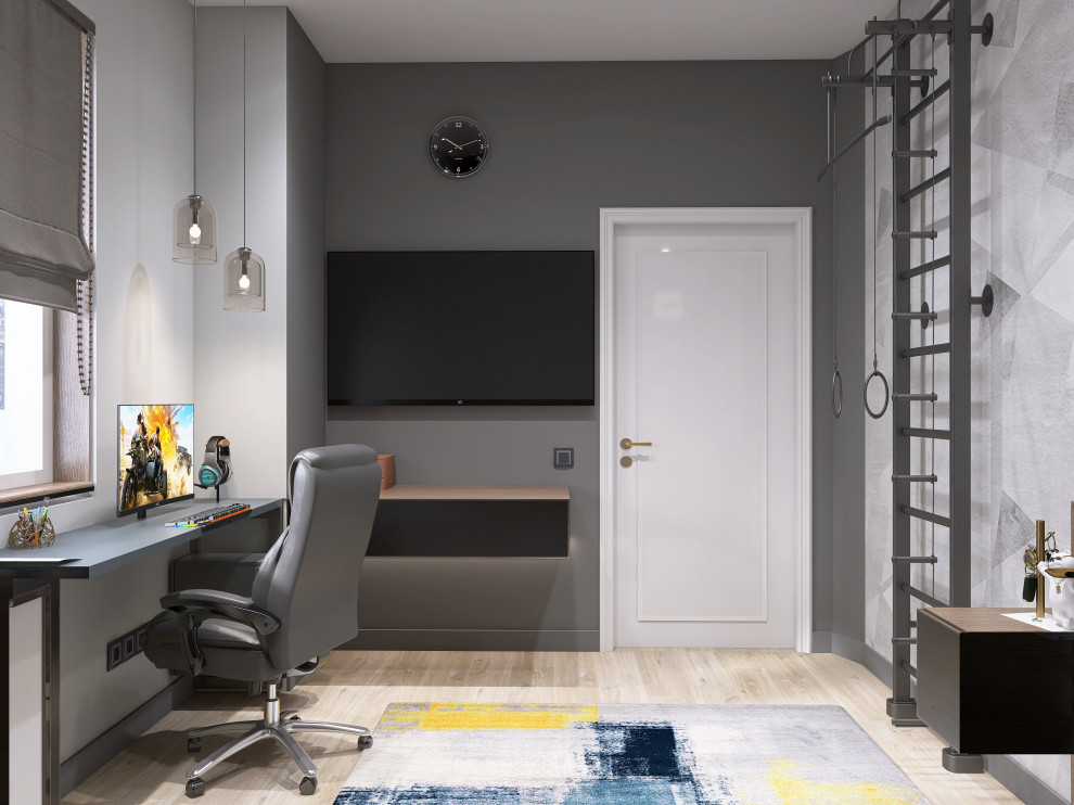 Двухэтажный дом с цокольным этажом 208м2