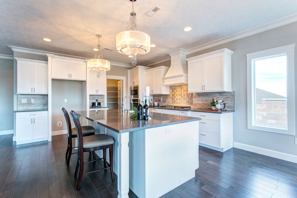 Inspiration for a transitional kitchen remodel in Seattle