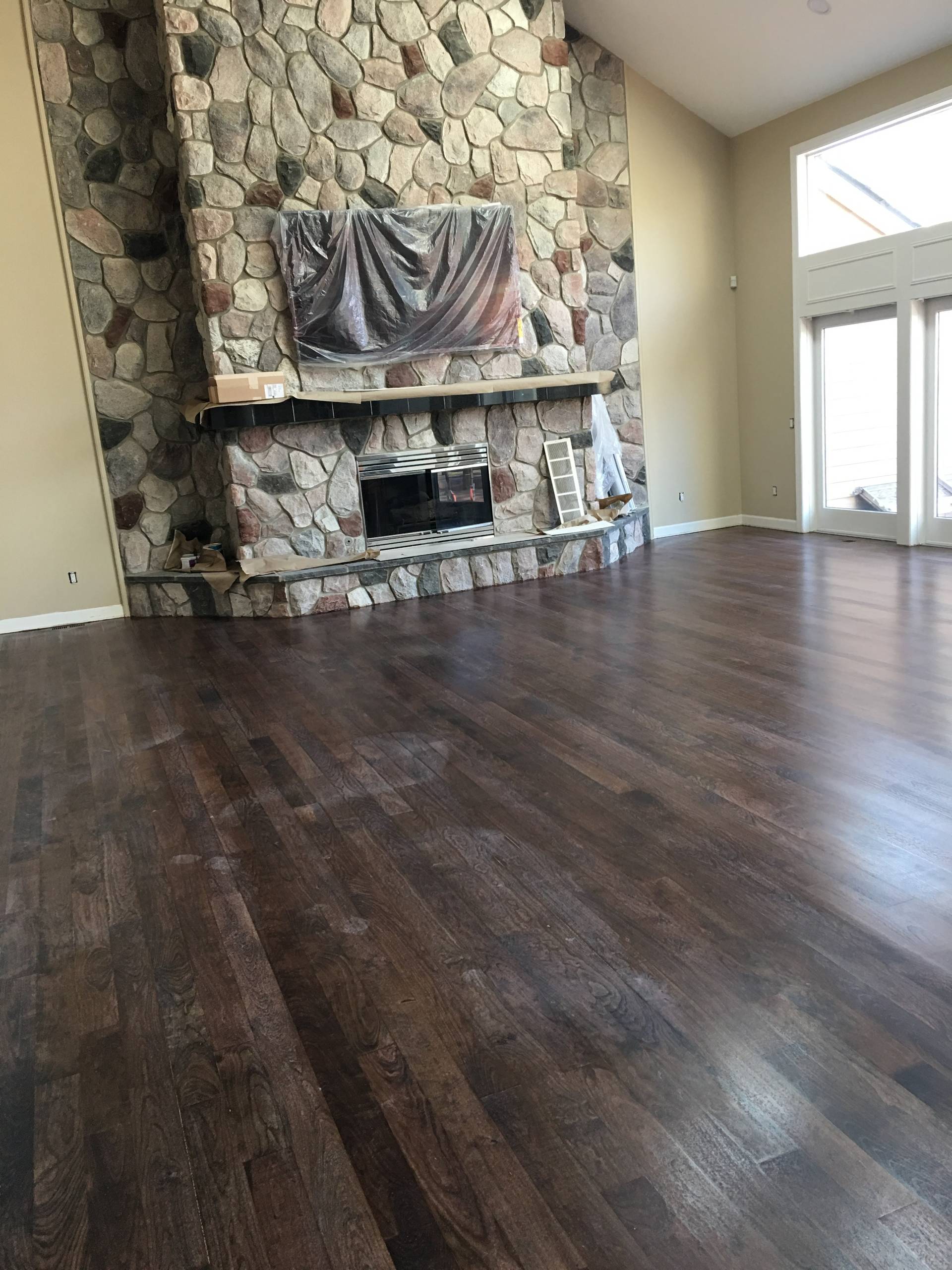 Oxbow Lake Hardwood Flooring and Windows