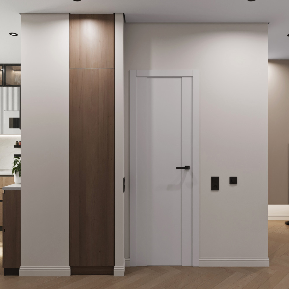 Дизайн квартиры во вторичном фонде, Кантемировская, Москва