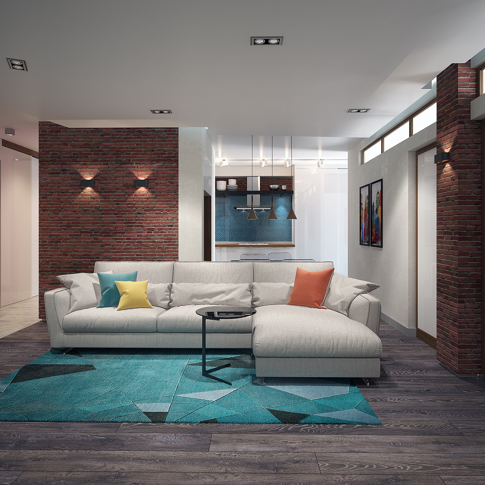 Дизайн-проект квартиры со свободной планировкой, Нижний Новгород