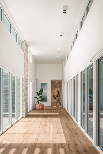 Lakeside Haven contemporaneo-corridoio
