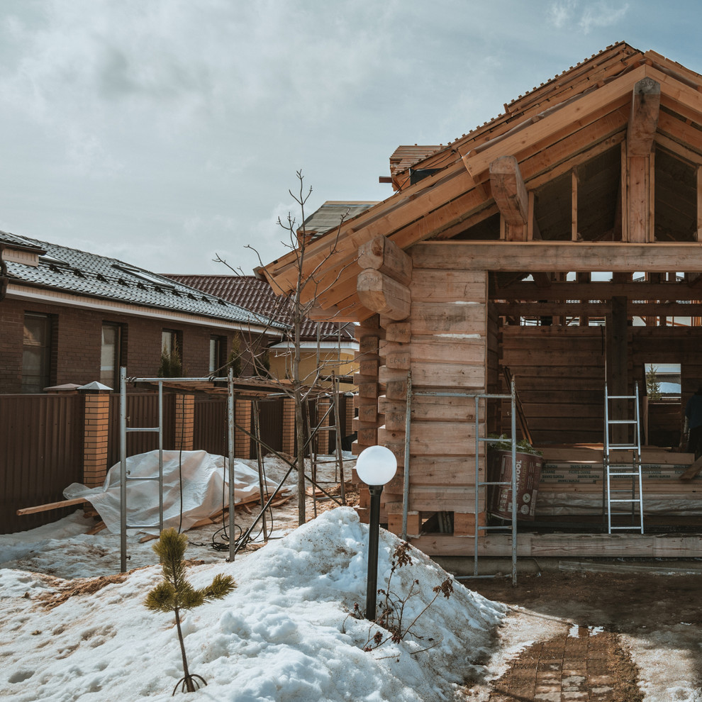 Проект "Веснушка". Гостевой дом и баня.Реализация