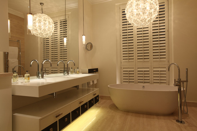 Bathroom Lighting trendy-badevaerelse