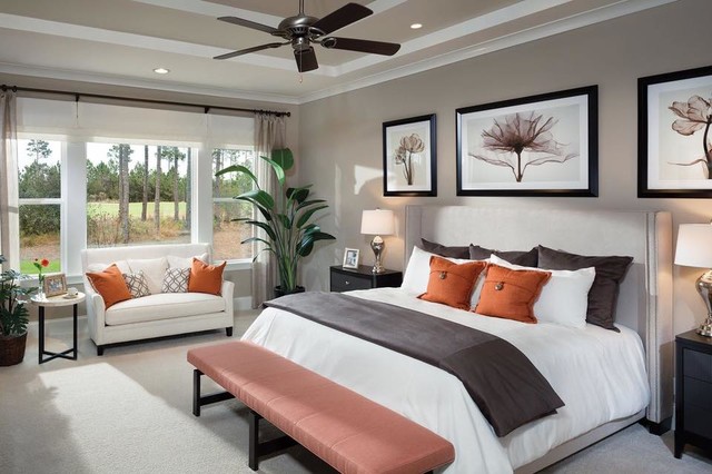 Completed Projects transitional-bedroom