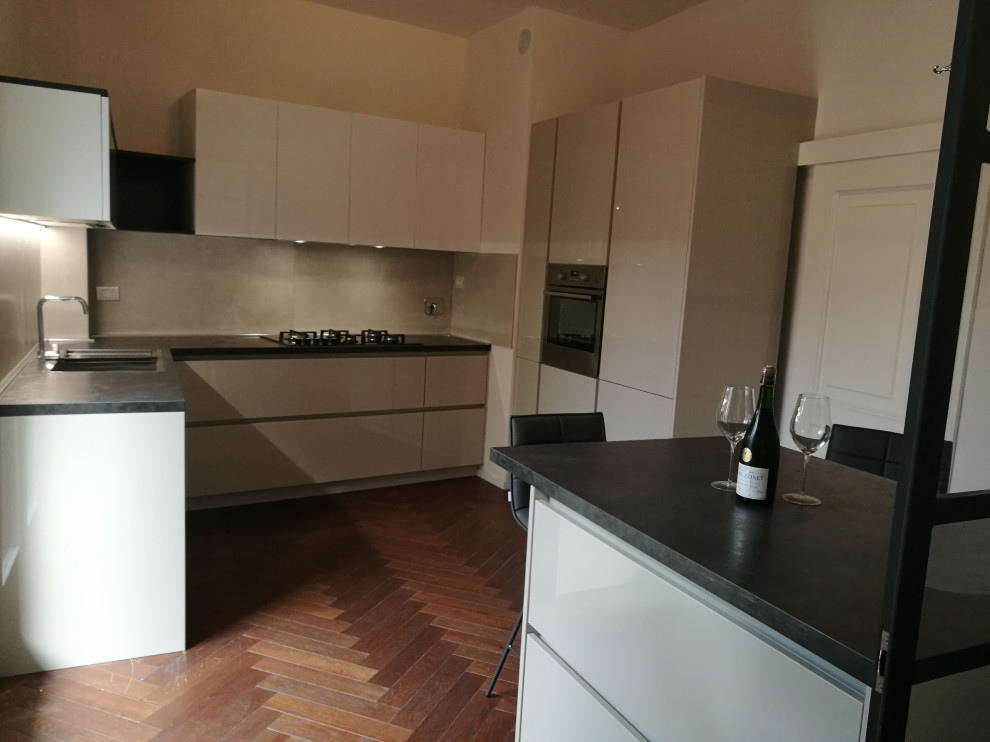 progettazione cucina Contemporary Kitchen Bologna by Gianluca