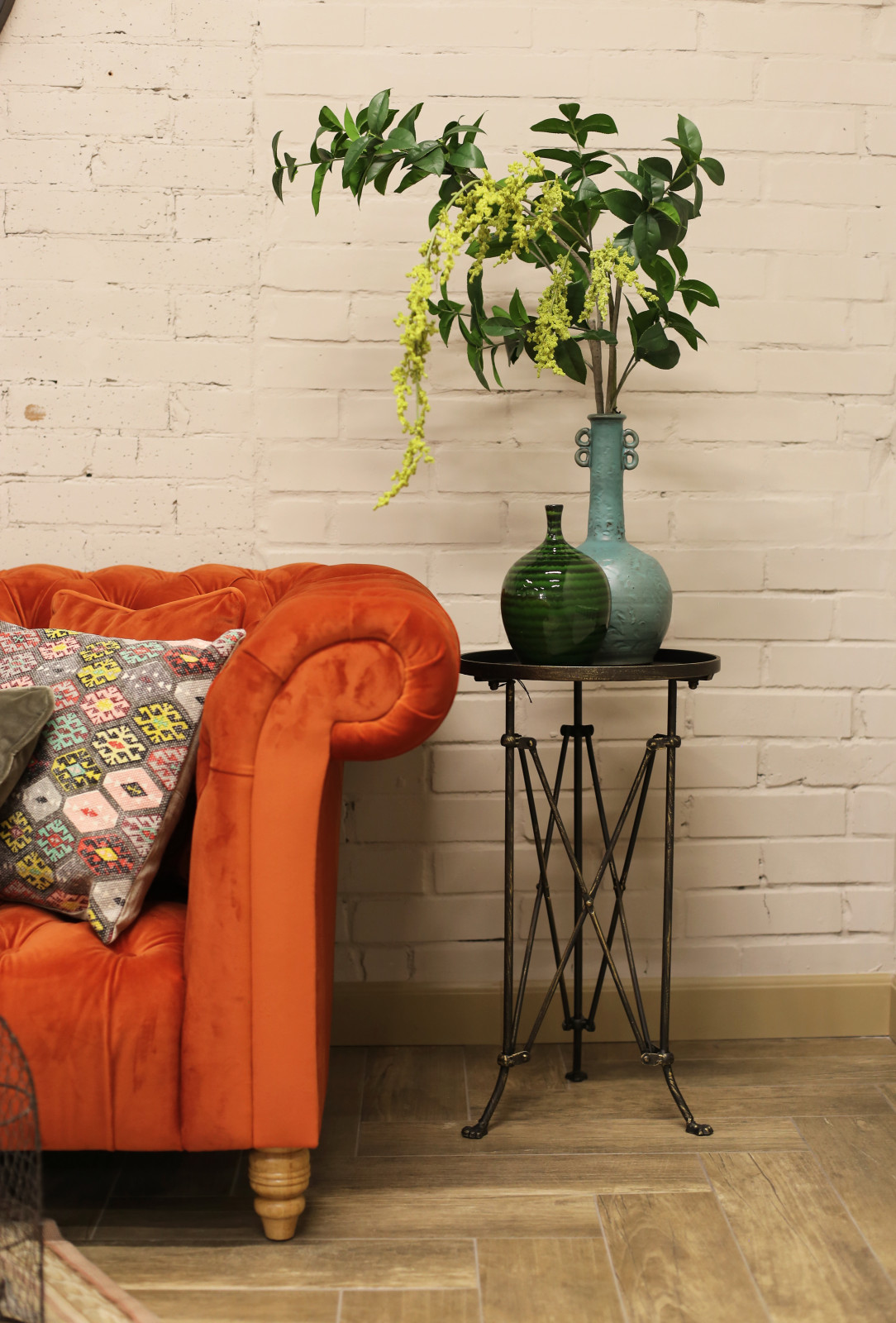 Яркие акценты в интерьере