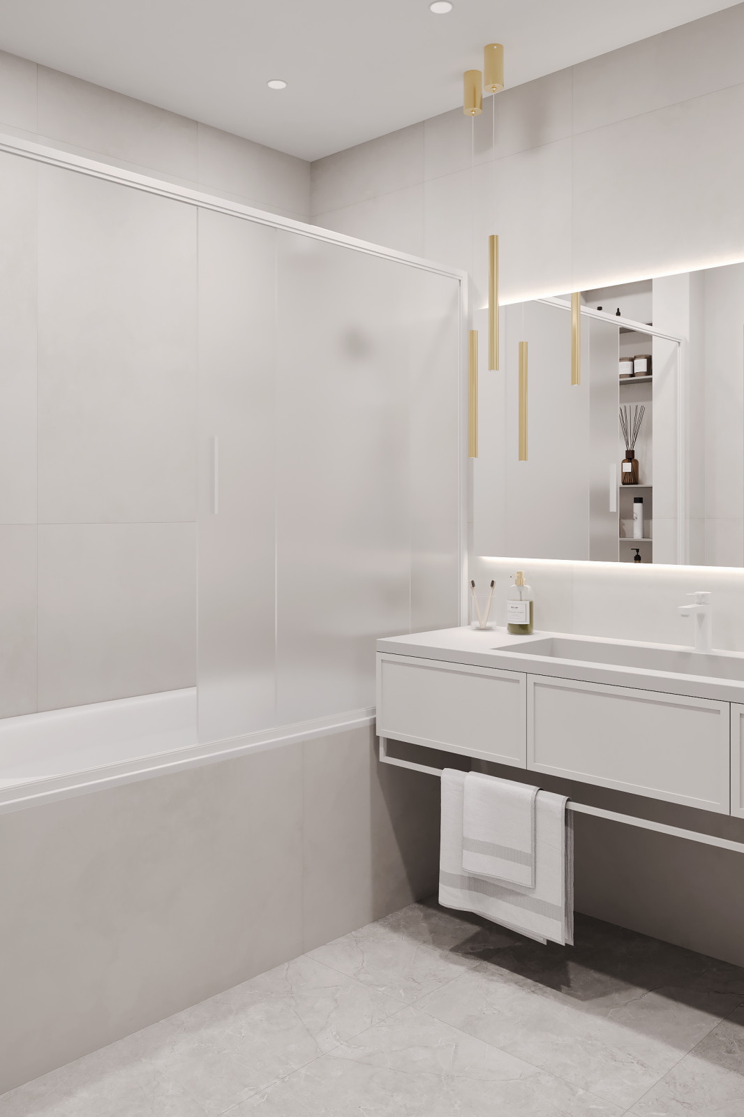 Белый интерьер