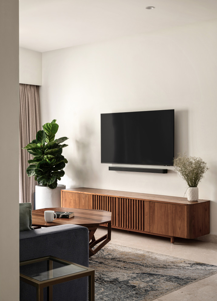 Scandinavian living room in Bengaluru.