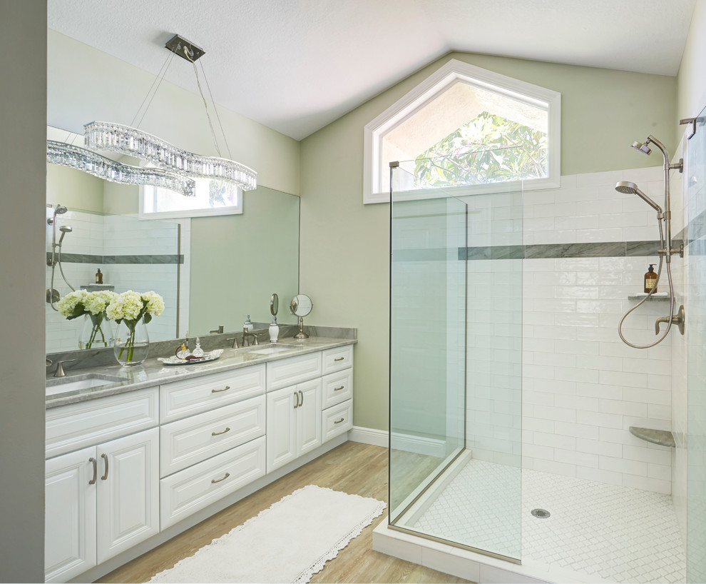 Bathroom - transitional bathroom idea in Miami