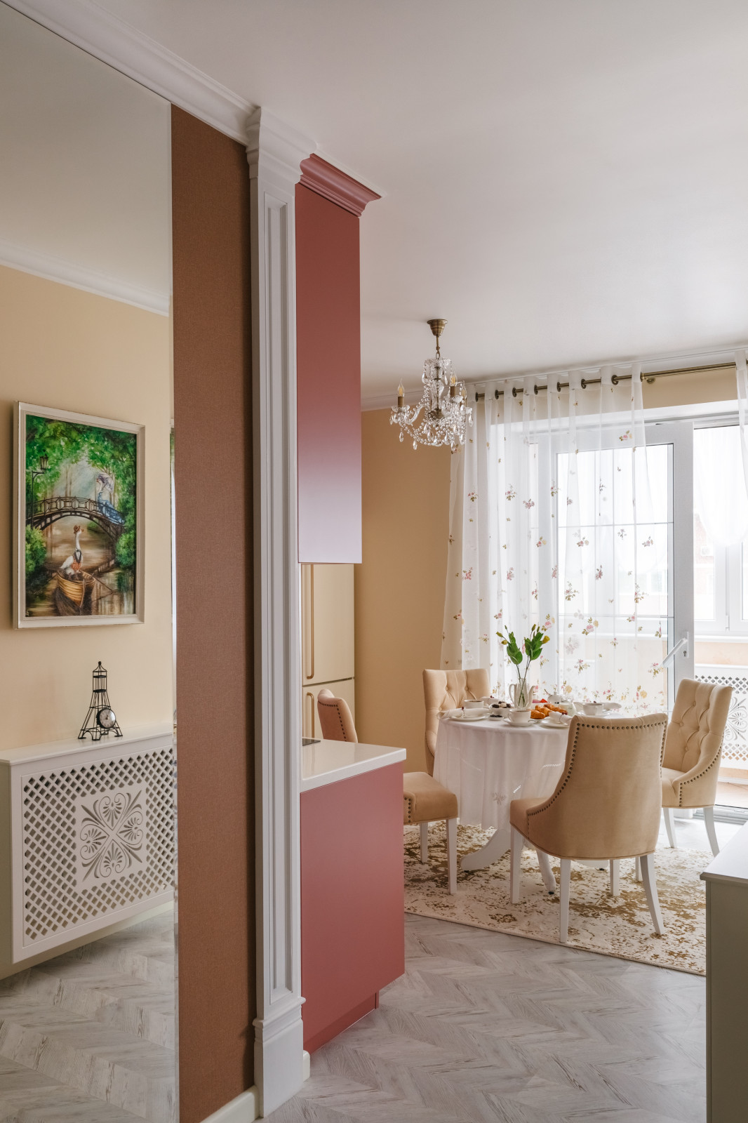 Проект кухни в стиле прованс.