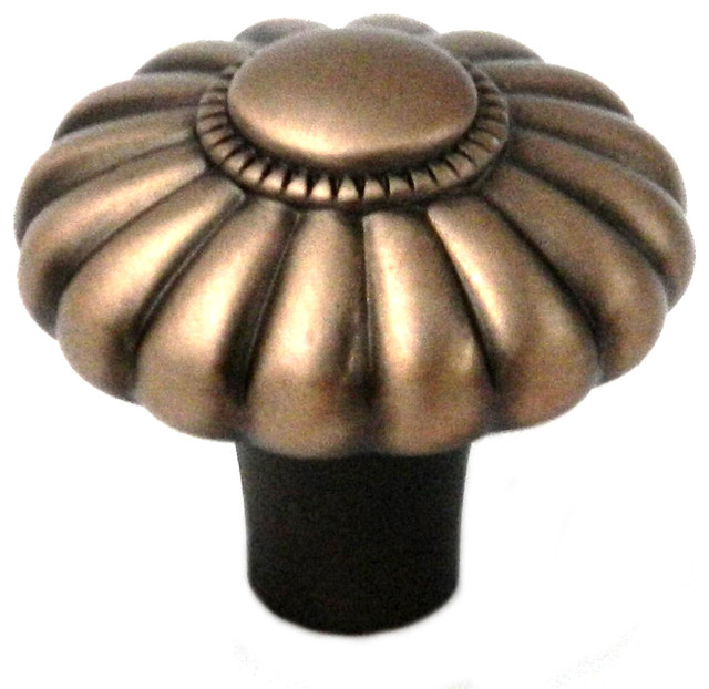Wellington Bronze Beaded Classic Solid Brass 1 1/4 Inch Knob