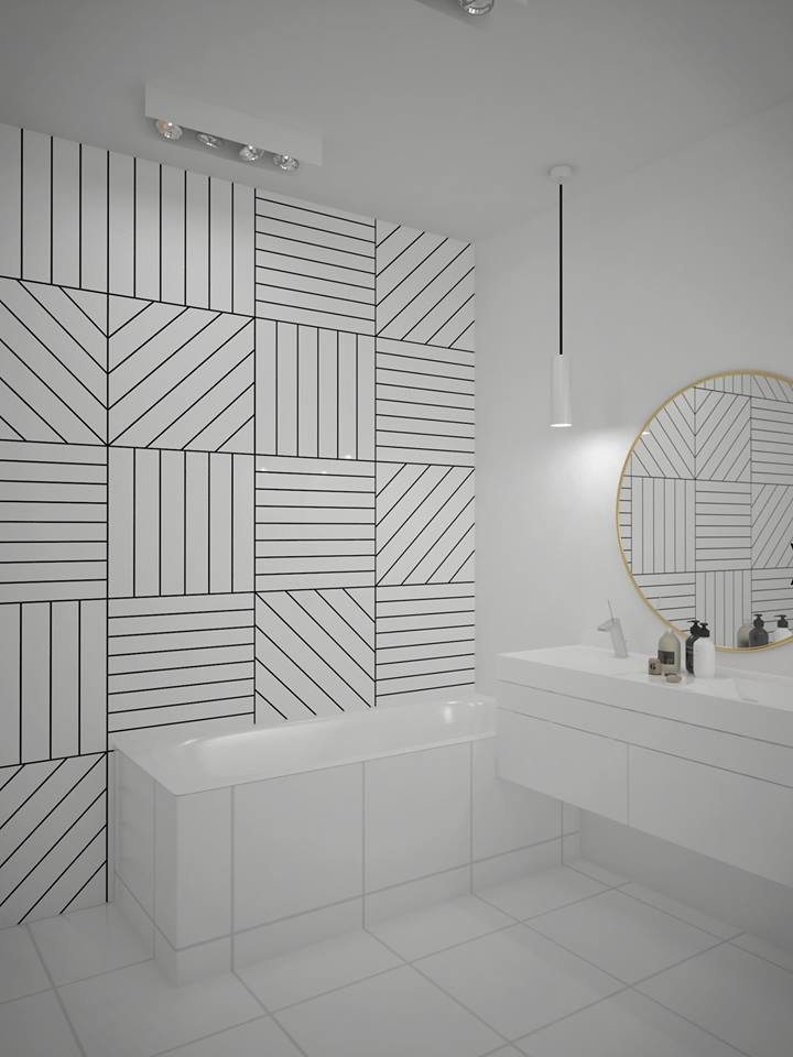 Black&White Квартира, 90 кв.м.