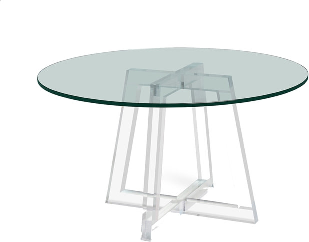 Stella Acrylic Dining Table Contemporary Tables By Hedgeapple Houzz Stella Acrylic Dining Table, Clear Acrylic Outdoor Furniture