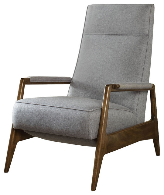 Vanguard Furniture Woodley Recliner Midcentury Recliner Chairs by