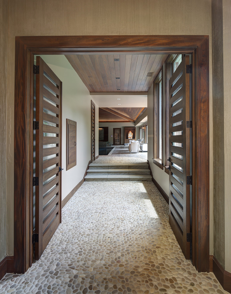Tranquil Pool House - Contemporary - Pool - Cleveland - by W Design ...