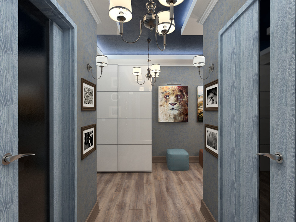 Дизайн интерьера однокомнатной квартиры.Современная класиика