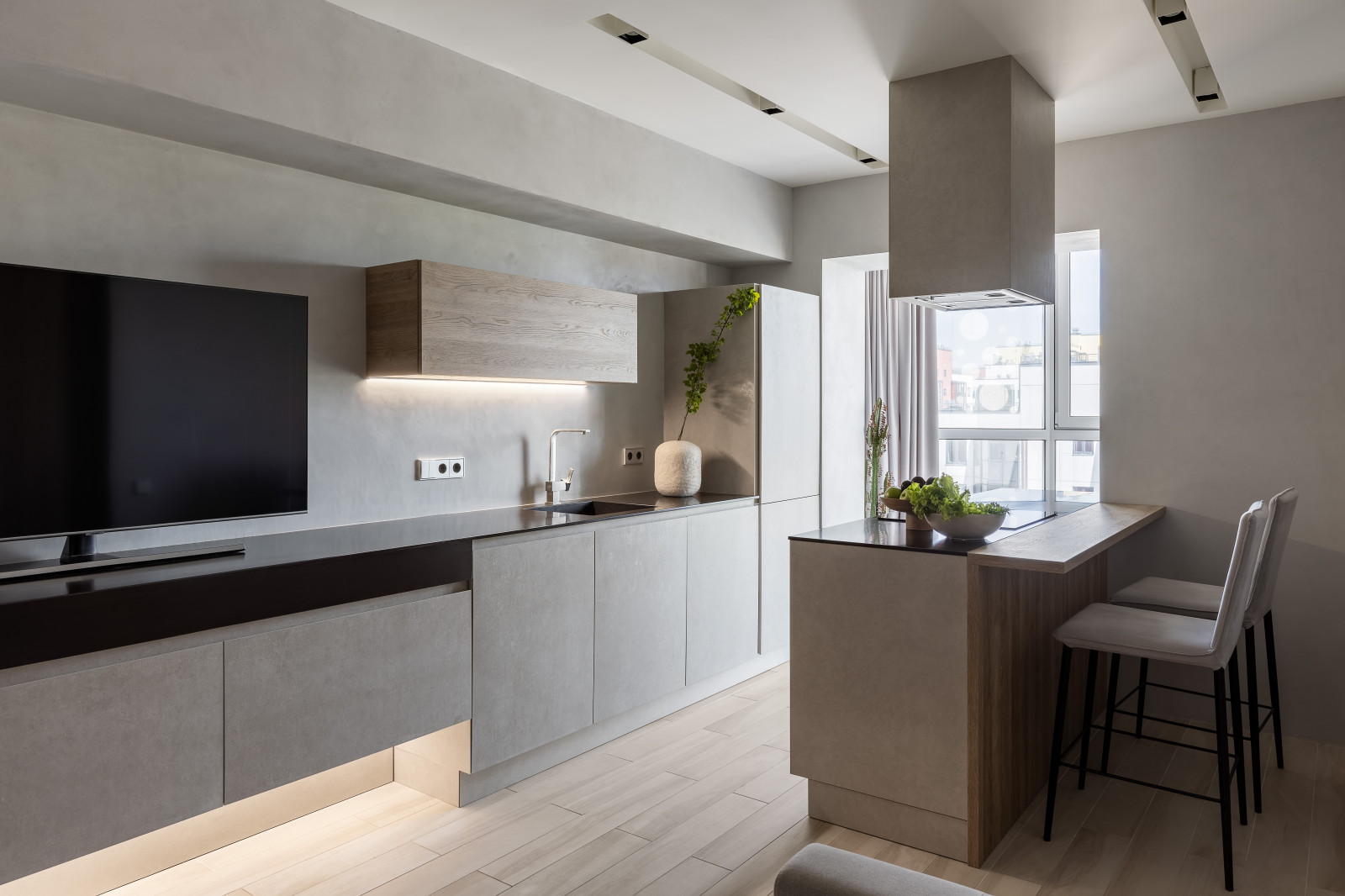 Минимализм 70м.кв.