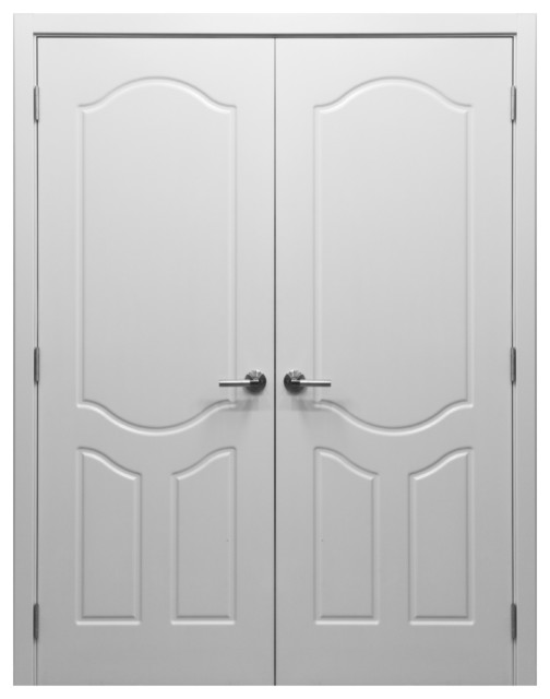 Nova Modern Interior doors by Brooklyn doors inc M42 White Ash Modern