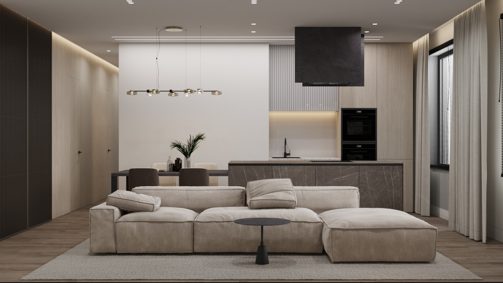 Уютный минимализм для молодой семьи