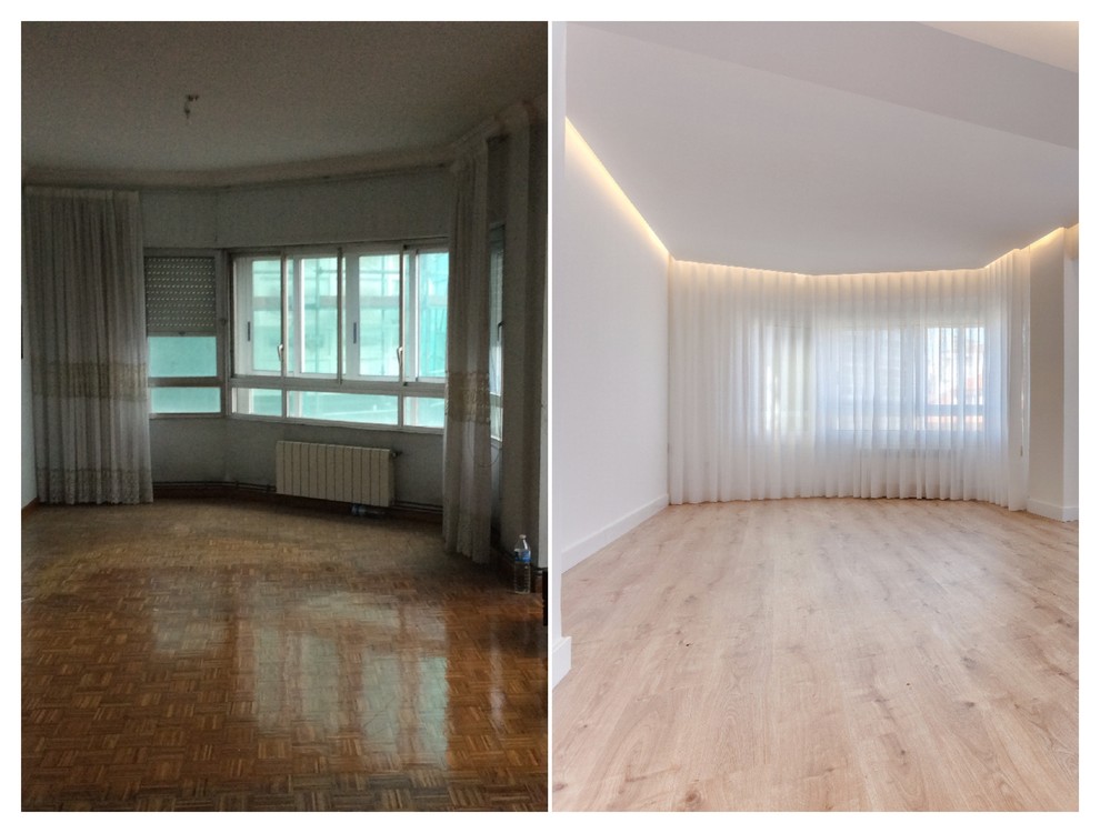 Transformación  de un piso para Inversion.