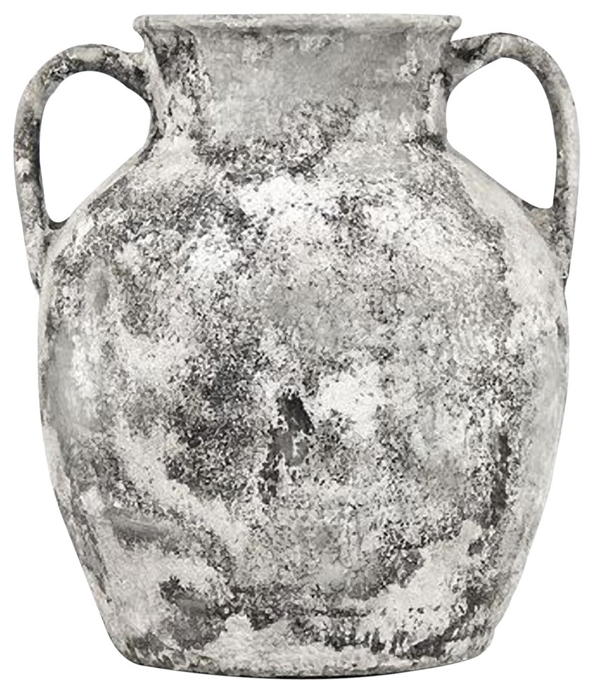 Vase Large Charcoal Pottery Ceramic