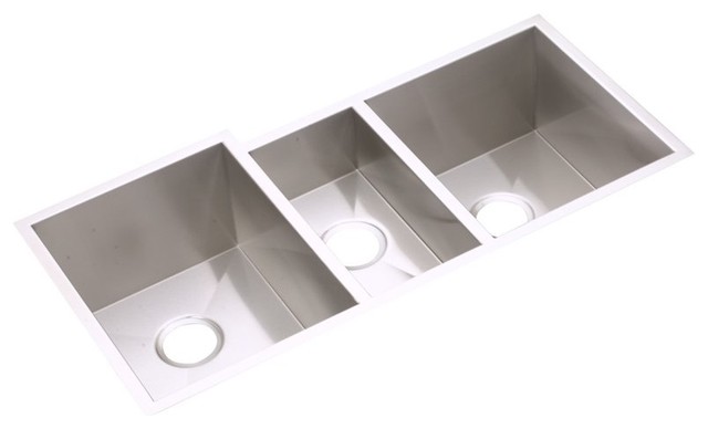 Elkay Avado Undermount Triple Bowl Kitchen Stainless Steel ...