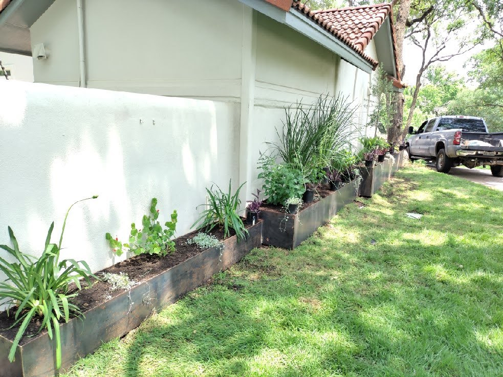 Custom Steel Planter