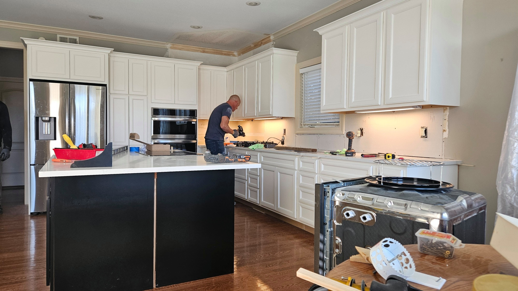 Cindy's kitchen storage transformation