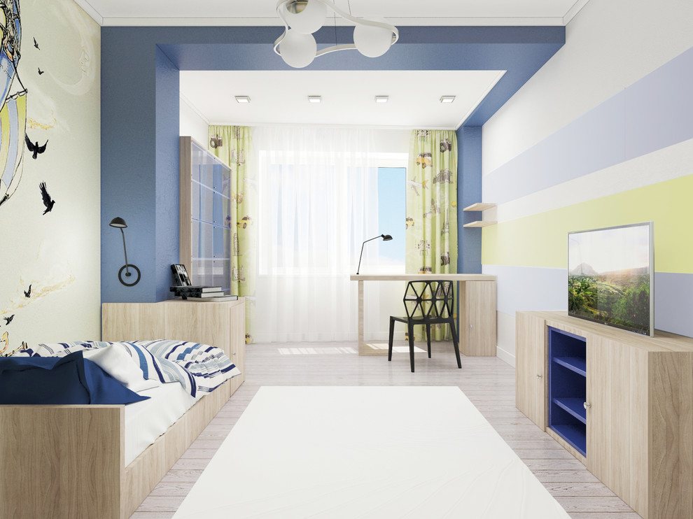 Современный интерьер в светлых тонах