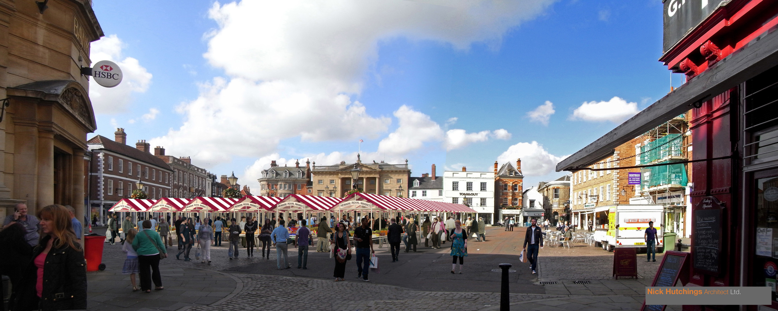 Royal market Square, Newark
